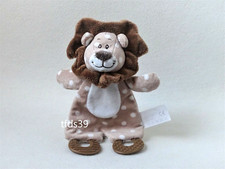 ZDT Animal Löwe Knisterfolie Lion Kuscheltuch Schmusetuch Schnuffeltuch (T200)