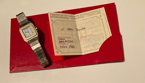 Cartier santos carree - carree, ref