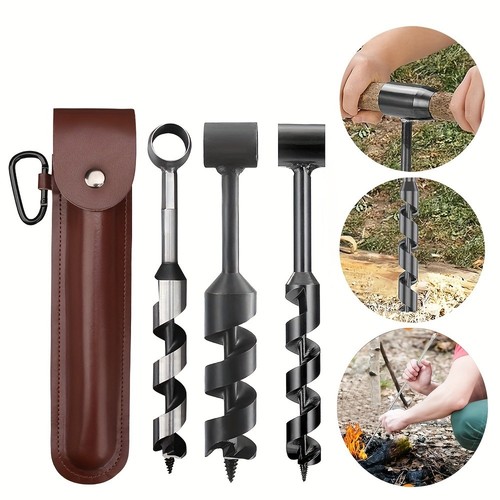 Outdoor survival handbohrer - outdoor,