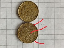 Münze 10 Cent 2002 Italien