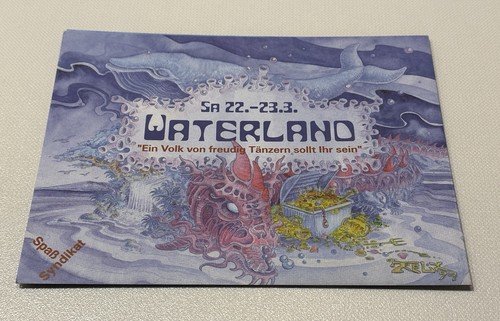 Waterland 1997 hamburg - waterland, flyer