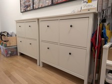 2x IKEA Hemnes Schuhschrank