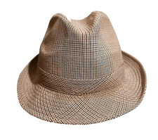 Herrenhut, Trilby, Canda, Gr. 56, mehrfarbig (klein-) kariert, 100% Baumwolle