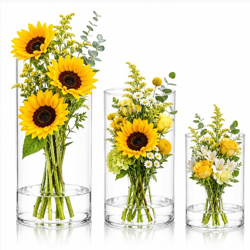 Blumenvase set acryl - blumenvase,