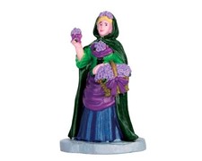 Lemax-62452-273, Violet Vendor, Weihnachtsdorf, Weihnachtsfiguren