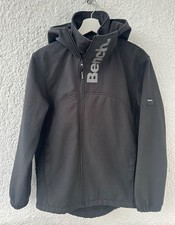 Bench Softshelljacke  Gr. S Schwarz Kapuze Übergangsjacke Outdoor Freizeit