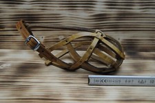 NEU Julius K9 Leder Maulkorb