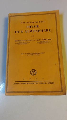 Buch physik der atmosphäre - buch,