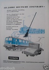 Originalwerbung Reklame CIMEX Reinigungsmaschinen Blauvogel Johannes Nickel..