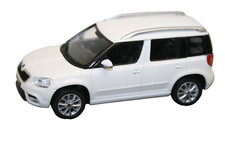 Skoda Yeti weiss 1:43 Werbemodell Rarität  !!!