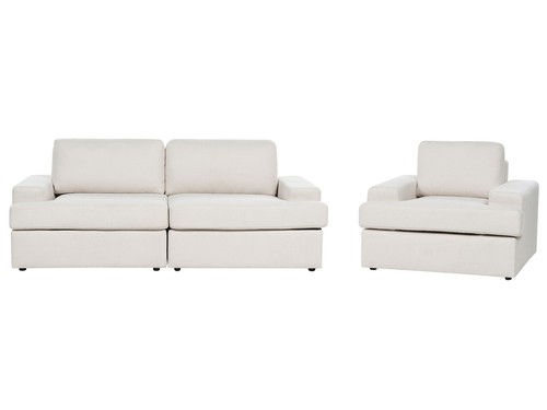 Sofa set teilig stoffbezug - 2-teilig,