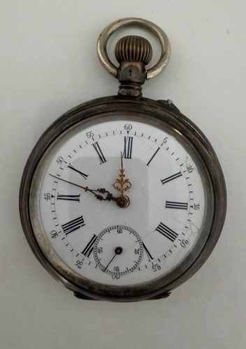 Seltene taschenuhr silber - seltene,
