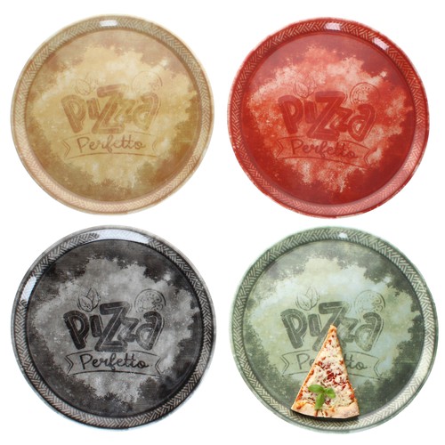 4tlg set perfetto pizzateller - 4tlg,