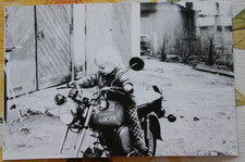 Photo GDR S50 Moped 1982 Girl
