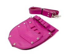 INKgrafiX® Ledertasche Tattoo-& Friseurbedarf -Pink- Friseur Frisör Leder Tasche