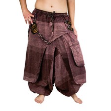 Haremshose Spirale Pumphose Aladinhose Pluder Goa Yoga Hose UNISEX