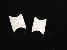 2 Stueck Gel Zehentrenner Zehenspreizer Kissen Schutz HÃ¼hneraugen Silikon Fuss