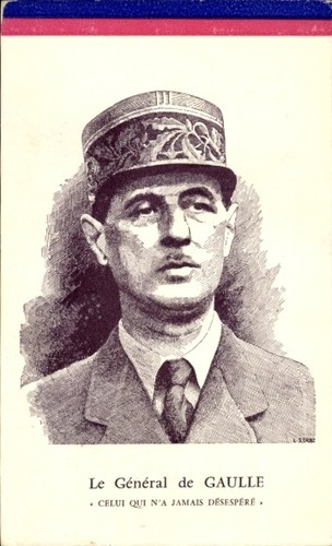 General charles gaulle - ak,