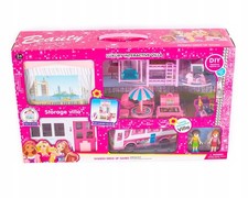 Puppenhaus im Koffer Bus