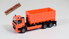 Herpa 1:87 H0 - DAF WLF Abrollmulde, Container "Feuerwehr" - ohne OVP - G 69