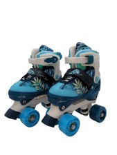 meteor Retro Rollschuhe Disco Roll Skate, Jugend Roll Schuhe Gr.31-34 (S)