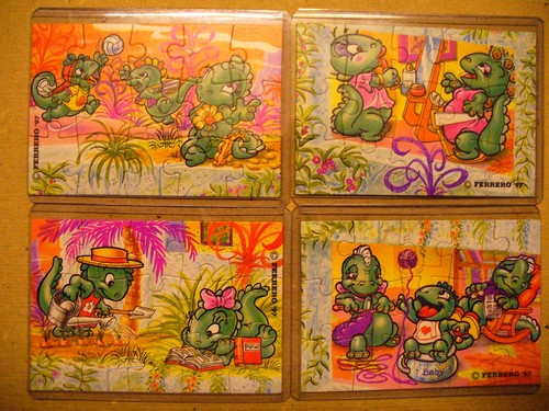 Puzzle dapsy dino familie d - puzzle,