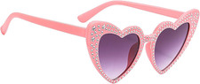 Herz-Strass-Sonnenbrille,Trendige Strass-Sonnenbrille | Strass-Sonnenbrille in L