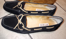 Paul Green Ballerina Bootsschuh in Gr. 41 (UK 7,5) aus Echtleder Wildleder