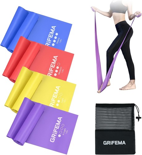 Fitnessbänder 4er set - fitnessbänder, [4er