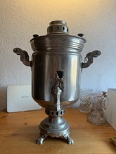 Alter Samowar Holzkohle