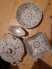 Suppenschüssel Inschisch Blau