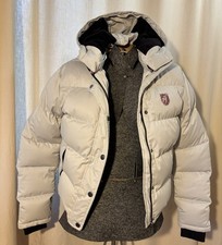 "Toni Sailer" Damen Winterjacke-Daunen-Gr. 40-hellgrau-Kapuze abnehmbar