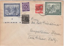 84 Pf Leipziger Messe b-Farbe Mif Zehnfach geprüft; Mi: 300,-