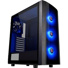 Thermaltake Versa J25 TG RGB, Tower-Gehäuse, schwarz