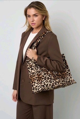 Leopard shopping bag women - shopping, women's