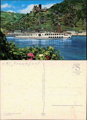 Goarshausen fahrgastschiff - st,