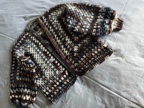 Handmade damen häkel - damen, häkel-cardigan