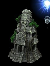 TOP Aquarium Deko 🍀 LAKSHMANA TEMPEL 🍀 Asien Skulptur Dekoration Höhle Zubehör
