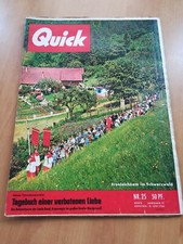 QUICK  / Nr.25 / 1960  Zeitschrift / Illustrierte /Nostalgie 