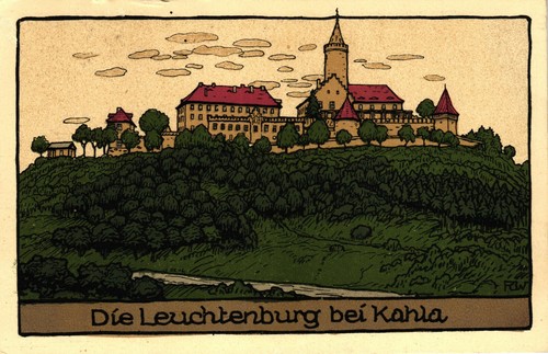 Kahla die leuchtenburg - kahla,,
