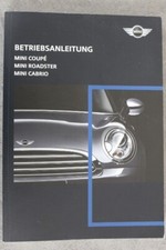 MINI Coupe, Roadster, Cabrio Betriebsanleitung "VI-2012" Bedienungsanleitung