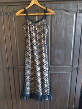 Kleid lang mit - mit, spitze