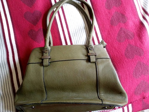 Schöne olivgrüne handtasche - olivgrüne,