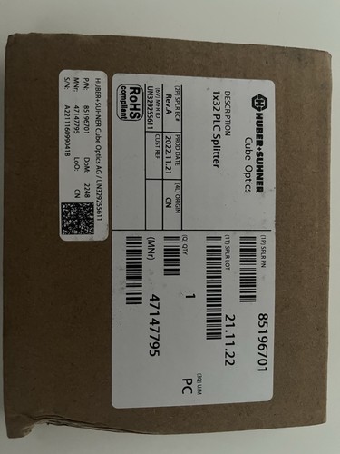 Huber suhner 1x32 plc - huber,