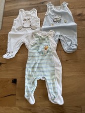 3 Strampler Baby Gr. 62 / 68