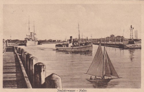 Neufahrwasser danzig nowy port - neufahrwasser,