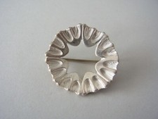 Designer Brosche Silber 925