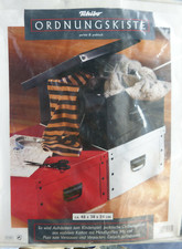 22558. Ordnungskiste  Faltbox