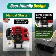 1.7kW Benzin Kehrmaschine