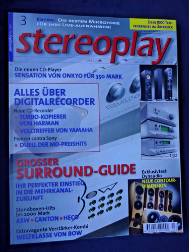 Stereoplay boston - stereoplay, 3/00,